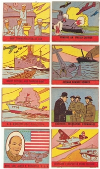 1940s R168 M.P. & Co. "War Scenes" High Grade Complete Set (48)